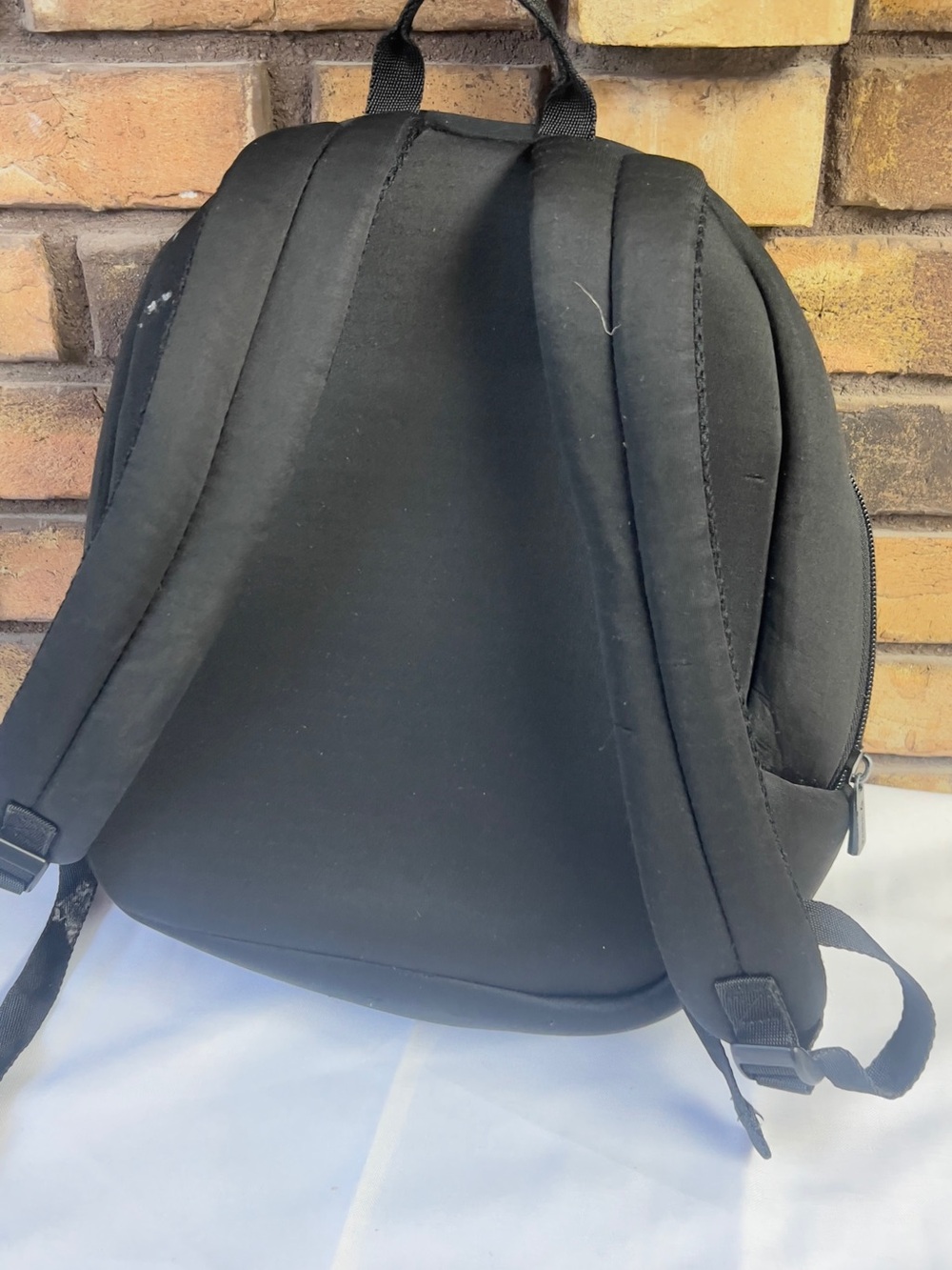 Reebok Black Compact Front-Zip Backpack - Picture 2 of 4